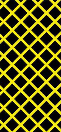 黄黒チェックライン iPhone壁紙