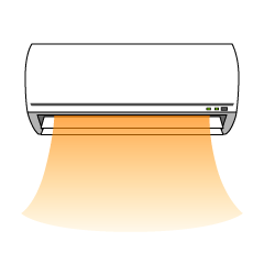 暖房エアコン