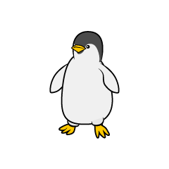 子供のペンギン