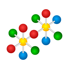 結合した分子