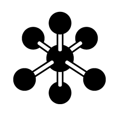 分子シルエット