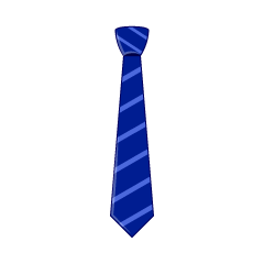 紺縞ネクタイ
