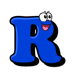 R（大文字）キャラキャラ