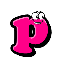 p（小文字）キャラキャラ