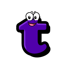 t（小文字）キャラキャラ