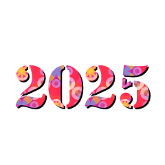 ピンク和柄2025