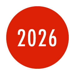2026年赤丸マーク