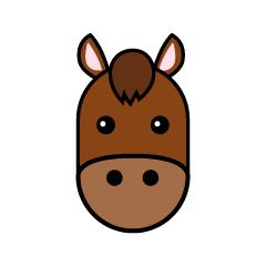 かわいいチャゲの馬顔