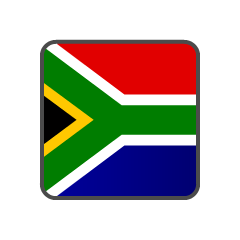 南アフリカ共和国の国旗アイコン