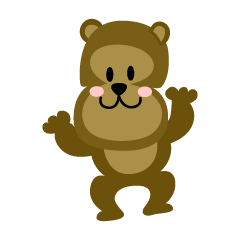 クマのゆるキャラ