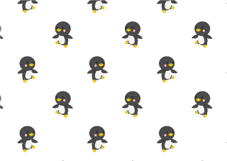 可愛いペンギン壁紙