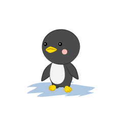 可愛いペンギンキャラクター