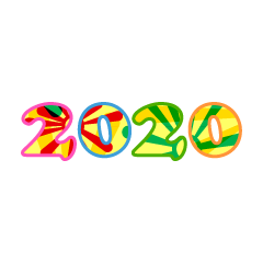 カラフルな2020年