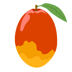 シンプルなマンゴー